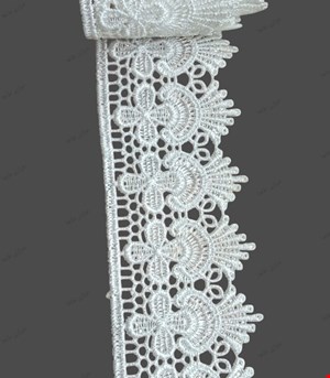 گیپور خارجی سفید شش سانتی