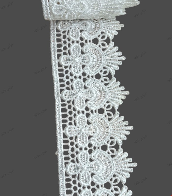گیپور خارجی سفید شش سانتی