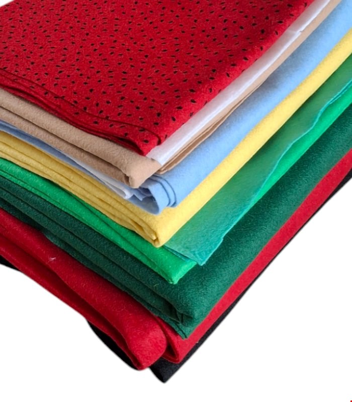 نمد متری در رنگهای مختلف در سایز75×100