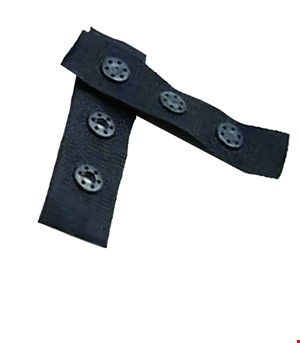 دکمه ریلی مشکی