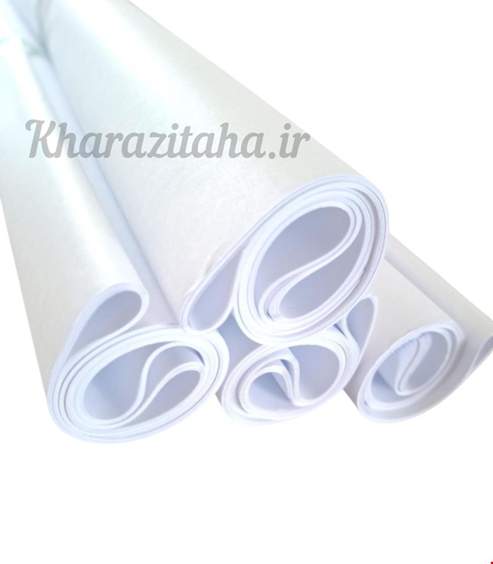کاغذ الگوی خیاطی سفید گرم بالا