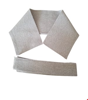 یقه کشباف آماده تیشرت جودون طوسی