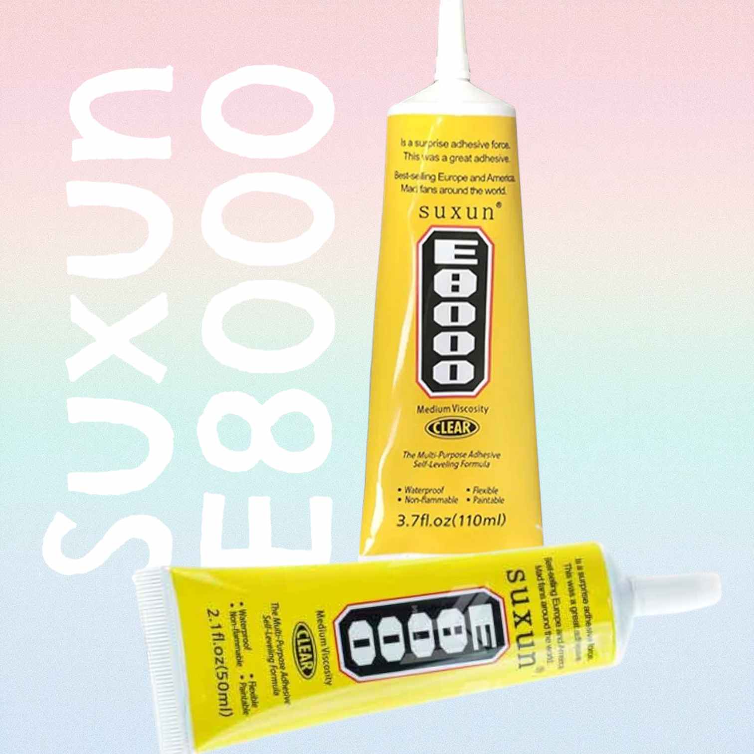 چسب e8000چسب نگین
